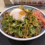 吉野家 - ねぎ半玉牛丼(大盛)