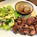 Yukimura - 和牛ステーキ定食700円