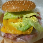 McDonald's Koriyama Namiki Ten - ベーコンレタスバーガー￥300税込み(R1.8.21撮影)