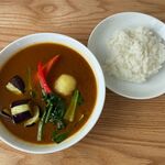 Soup Curry Hareno Hi - チキンキーマと野菜（辛口、1,485円）