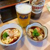 とっくり居酒屋 - 料理写真:お通しの白子ポン酢とナマコ酢