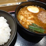 カレーハウス ＣｏＣｏ壱番屋 - スープカレー(ハンバーグ＆チーズ)937円