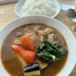 Soup Curry Hareno Hi - ポークと野菜