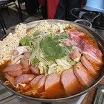 Samgyeopsal × Nabe × Korean OKOGE Umeda Higashitori Ten - 