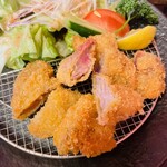 お食事処 なかなか 室家 - 一口牛カツ膳