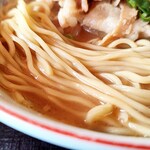 らーめん2の2 - 肉入りラーメン(並)