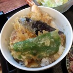 Teuchi Soba Inakura - ミニ天丼