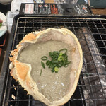 磯丸水産 - 蟹味噌甲羅焼き