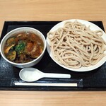 Musashino Udon Chururi Bibamoru Warabi Nishikicho Ten - 茄子汁うどん大（1,030円）