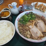 尾道ラーメン なかむら - 餃子セット