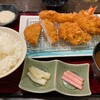 新宿さぼてん - 牡蠣とカツ盛合膳1,793円(税込)