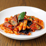 【HOT】Fried Eggplant Penne Arrabbiata