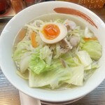 Ramen Honke Yumeya Ougi Machi Ten - 塩野菜のタンメン