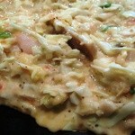 Okonomiyaki Shin - お好み焼きのやきかけアップ