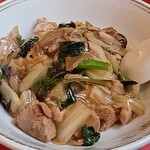 李家 - 豚肉あんかけご飯 アップ