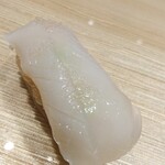 Osaka Kyobashi Sushi Kuroshio Kaiko - イカゆず塩