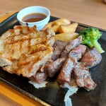 ヴィクトリアステーション - 直火焼きグリルチキン & ビーフカットステーキ