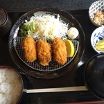 Sakudaira Shokudo - 冬季限定牡蠣フライ定食