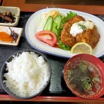 道の駅 高千穂 - チキン南蛮定食