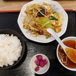 Fukushin Iontown Moroyama Ten - 肉野菜炒め定食