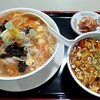 吉祥飯店 - 酸辣湯メン、麻婆飯の私の無理矢理セット