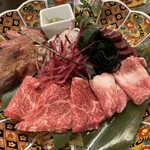 Bistro Aime - 和牛珍味3種盛合せ￥1,650