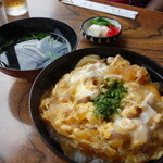 Kappou Kobayashi - 親子丼（\680）盛り良し、美味しいらしい！親子丼は見た目で判りますよね♪