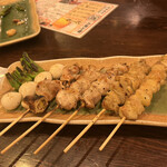 Yakitori no Oogiya Kamitabashi Ten - 焼き鳥盛り合わせ