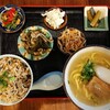 そば処 よもぎ家 - 料理写真:半そば定食