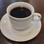 もつ煮込みよかよか - ランチタイムサービスのコーヒー