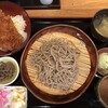 味里 - くるみ汁田舎そばとたれかつ丼