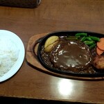 201232632 - ハンバーグ若鶏の唐揚げライス大盛