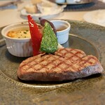 欧風料理とホテルカレー greenbell - 牛サーロインの網焼き・豪州牛120ｇ