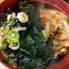 Rokumon Soba Kanasugibashi Ten - かき揚げそば わかめトッピング