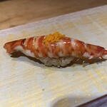 Jiyugaoka Sushi Rinka - △車エビ