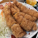 山正 - エビフライ定食1900円