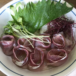 ひばり茶屋 - 鯉のあらい♪