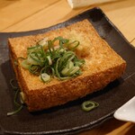 Izakaya Manaya - 自家製厚揚げ 480円