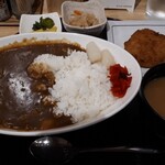 Meshiya Kabachan - カレーライス660円コロッケトッピング100円