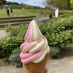 ROSE FARM HOUSE - 料理写真:ローズソフトクリームのミックス　550円税込