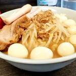 Men no. - ラーメン200g+うずら