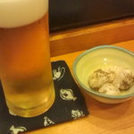 Sushi Dokoro Kan - まずはビールで♪