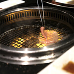 Yakiniku Inoue Shibuya Ten - サーロインの焼きジャブ