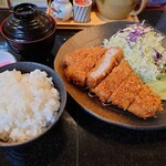 Ton Yoshi Sapporo Factory Ten - ロースかつ定食