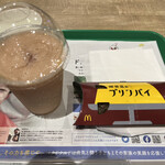 McDonald's Funabashi Itoyokado Ten - もものスムージー、喫茶店のプリンパイ