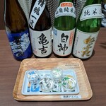 立ち呑み屋 地酒アスパム - 地酒４種