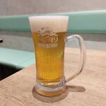 Saizeriya Ionmoru Asahikawa Ekimae Ten - 生ビール キリン一番搾り 400円(税込)