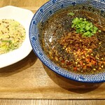 Ren Ren Ren Maruyama Kurasu Ten - 選べる麺と半チャーハンセット(担々麺)(1375円)黒