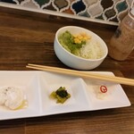 カレーの店 らんらんルー - サラダは＋50円。前菜は付いてきます。