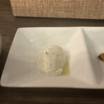 カレーの店 らんらんルー - 前菜　玉ねぎのプリン